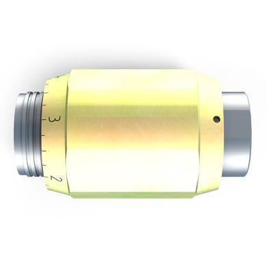 Гідродросель лінійний із зворотним клапаном ДЛК 6.3-2G-УХЛ2